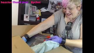 Opening box sent late last night on stream cuz the box says to.