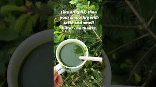 Green smoothie recipe that actually tastes good?! Smoothie hack!
