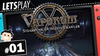  Let's play Vaporum Switch deutsch #1 Willkomen in der Vault 