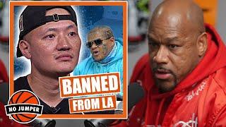 Wack100 Reacts to Crip Mac saying China Mac is Banned from LA