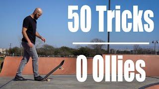 50 NO-OLLIE Trick Ideas (Good For Beginners)