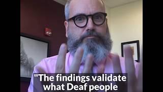 Deaf Effect Series: Center Director, Dr. Peter Hauser