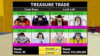 Blox Fruits but One Piece Characters Decide my Trades