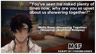 Taking A Shower With Your Mafia Boss Boyfriend (Boyfriend Roleplay) (Kissing) (Werewolf) (ASMR)(M4F)