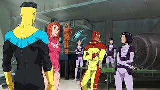 The Invincible S01E02 | Invincible  meets teen team