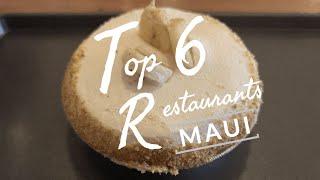 6 MUST EAT RESTAURANTS IN MAUI (Seafood + Meat + Banana Pie).....PROMISE!!! YOU WON'T REGRET [HD]