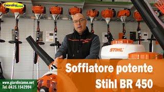 Hai bisogno di un soffiatore molto potente? Ecco lo Stihl BR 450