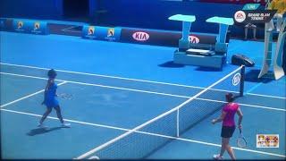 GRAND SLAM TENNIS 2 EA SPORTS FADES & FANTASY CLASSICS SUPERSTAR LEVEL S. Williams VS L. Davenport 1