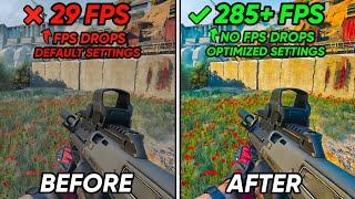 BEST PC Optimization Settings for Delta Force: Hawk Ops| Max FPS & Visibility | Best Settings