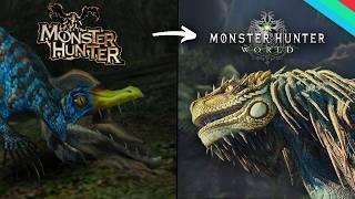 Remembering Old Monster Hunter Games (by killing the first monster from each generation)