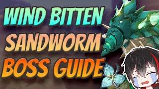 Setekh Wenut Boss Guide & Achievement - Wind-Bitten Sandworm