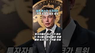일론 머스크, 도지코인 가격 조작 소송서 승소 #일론머스크 #테슬라 #도지코인 #코인 #가상화폐 #뉴스 #승소 #이슈