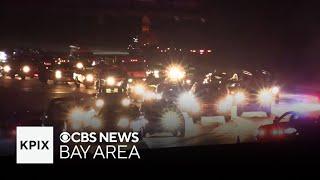 Raw: Emergency responders at the scene of Highway 24 big-rig overturn