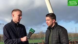 Shaun Kelly chats with Sporting Limerick