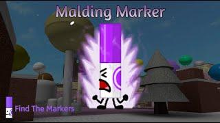 How to get Malding Marker - Find The Markers