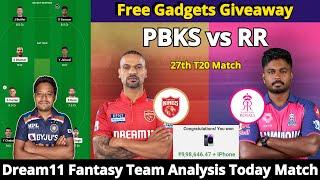 PBKS vs RR Dream11 Prediction ,pbks vs rr Dream11 ,pbks vs rr Dream11 Prediction Today