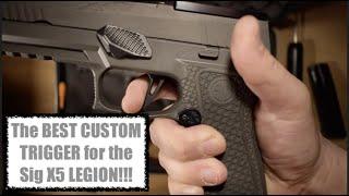 CUSTOM 1911 QUALITY TRIGGER: SIG ARMORER Competition Level Trigger Job for the Sig Sauer P320!!