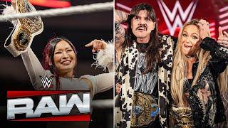 FULL SEGMENT: IYO SKY knocks Liv Morgan and Dominik Mysterio out of the ring: Raw, June 16, 2025