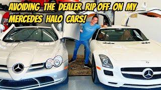 The Mercedes dealer wanted $2000 to service my SLR McLaren and SLS AMG (We did it for $200)