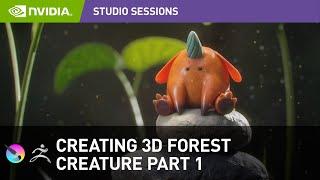 Creating 3D Forest Creature w/ Pablo Muñoz Gómez Part 1: Sketching & Modeling