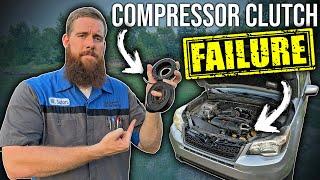 Subaru Forester A/C Compressor Clutch Failure! Can We Replace This Clutch Only & Save $800?!