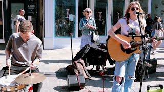 A Great Audience Loving Zoe Clarke and Anxo's Performance of Johnny Cash (Folsom Prison Blues)