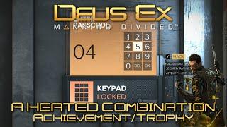 Deus Ex Mankind Divided - A Heated Combination Achievement/Trophy Guide - Mission 1