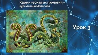 Кармическая астрология. Урок 3. Кармические узлы Раху и Кету. Бесплатный курс.