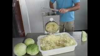 Deluxe Cabbage Shredder Product Demonstration