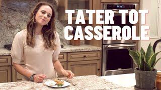 Jinger's Kitchen: Tater Tot Casserole