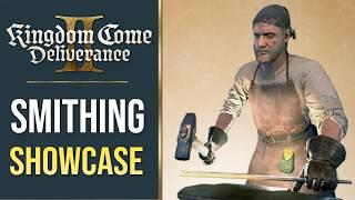 Smithing Showcase - Kingdom Come Deliverance 2 Gameplay!