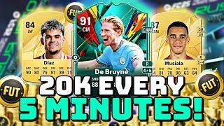 20K EVERY 5 MINUTES!  Best EA FC 25 Trading Method (EA FC 25 Sniping Filters & Bulk bidding)