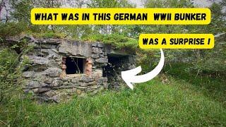 Underground WW2 tunnels and bunkers found. German WW2 location has secrets !