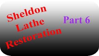 Rebuilding A Sheldon Lathe: Underdrive Bearing Instillation
