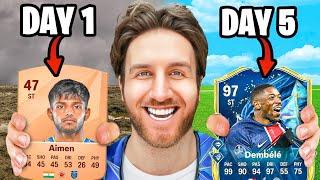 I Spent 5 Days Upgrading a NEW FC 25 Account 
