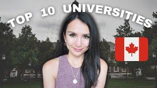 Top 10 Universities in Canada | Newbie Canadian