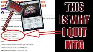 New Commander Ban List Is Why I Quit Magic (Jeweled Lotus/ Mana Crypt Ban Reaction)