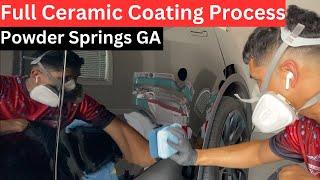 Full Ceramic Coating Process! Powder Springs GA