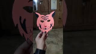 My creativity  #art #mask #tigermask