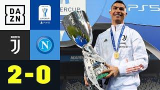 CR760! Ronaldos Rekordtor bringt Juventus Titel ein: Juventus - Neapel 2:0 | Supercoppa | DAZN