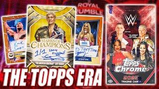 THE TOPPS ERA IS HERE (again)... | 2025 Topps Chrome WWE Hobby & Delight Review