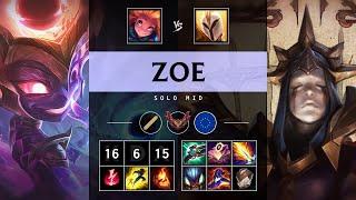 Zoe Mid vs Kayle: Legendary - EUW Grandmaster Patch 25.S1.1