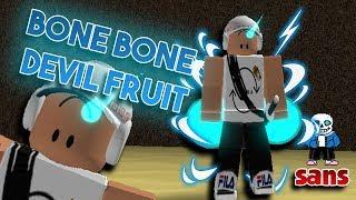 BONE BONE DEVIL FRUIT SHOWCASE! | One Piece Open Seas | ROBLOX