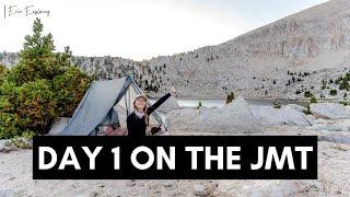 Day 1 on the JMT | Solo Thru-Hiking the John Muir Trail Northbound (NOBO)