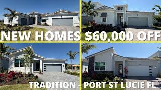 UP TO $60K OFF NEW MOVE-IN READY HOMES | TRADITION PORT ST LUCIE, FL | POOL HOME FOR SALE