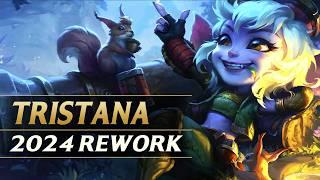 TRISTANA 2024 MINI-REWORK GAMEPLAY - League of Legends