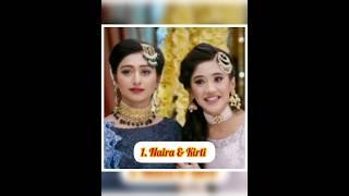 Top 5 nanand bhabhi jodi in YRKKH  #nanand #bhabhi #yrkkh #trending #akshi #aarohi