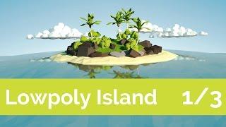 Your first LowPoly tropical island [1/3] [Tutorial]