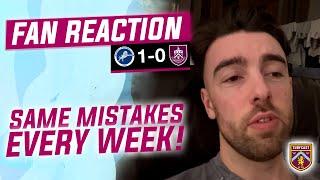 Fan Reaction | MILLWALL 1-0 BURNLEY |  Chris: "Parker is making the same mistakes every week!"