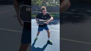 Do this when the opponent is driving the ball at you! #pickleball #pickleballstrategy